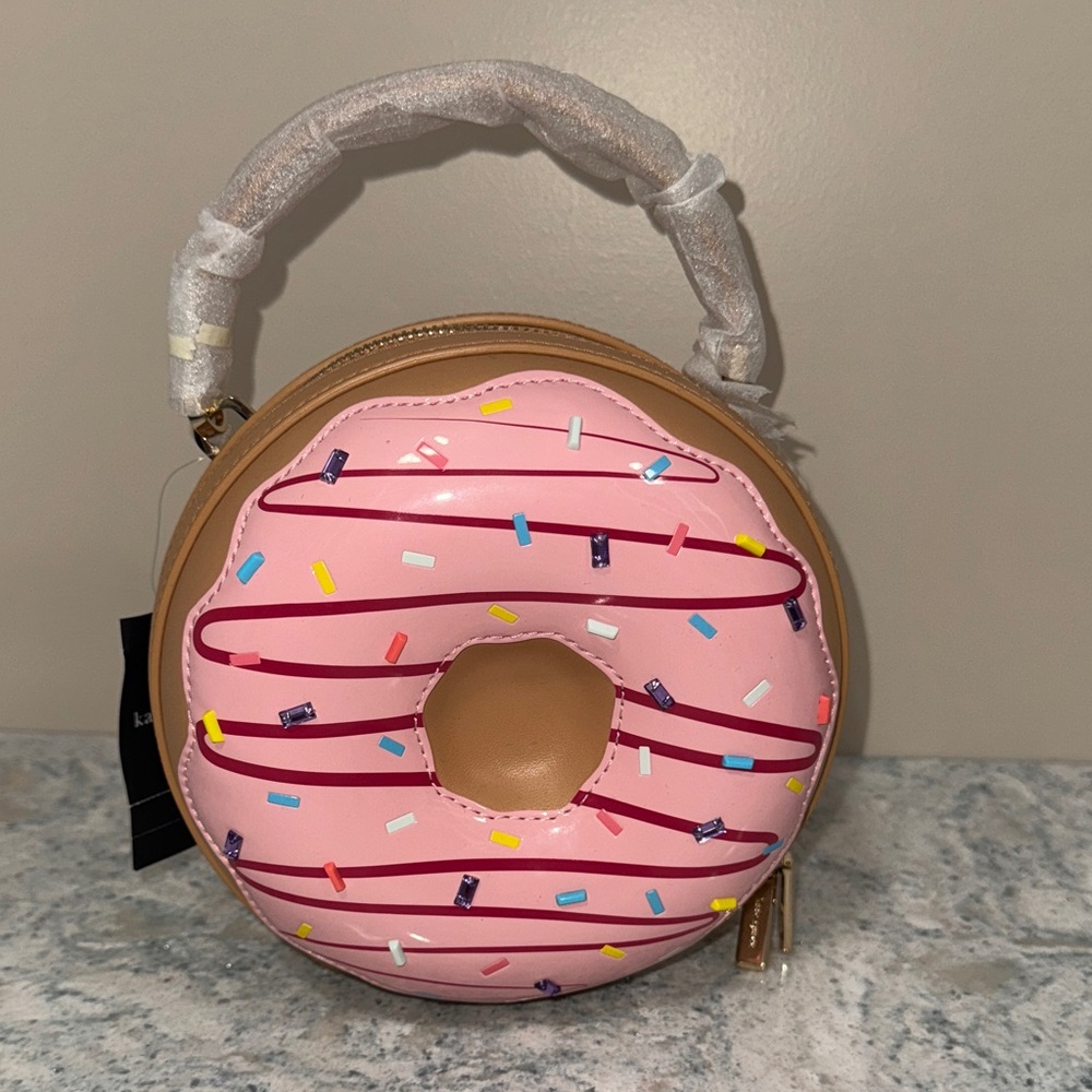 Kate Spade Coffee Break Donut Handbag NWT